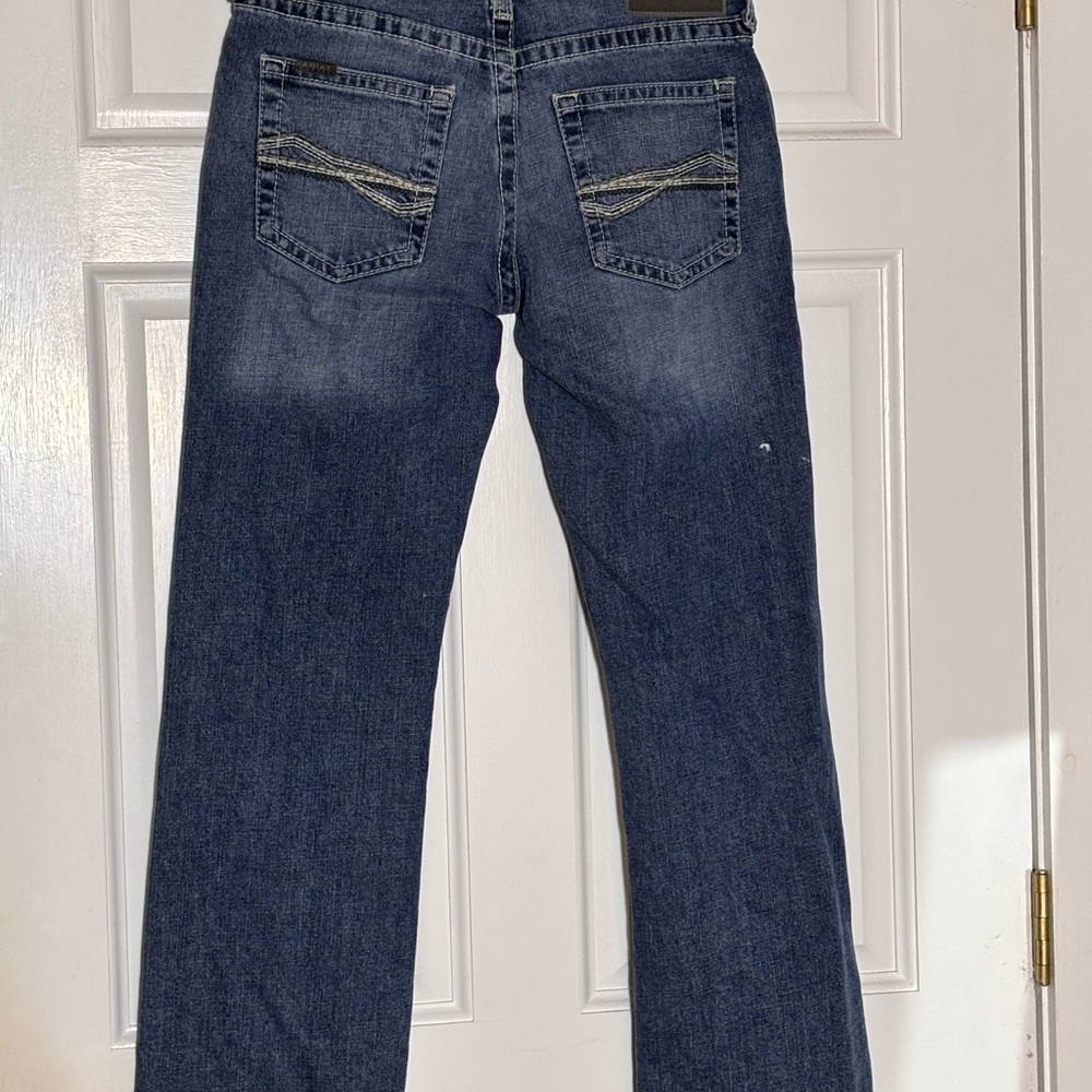 Ariat M5 Men's Classic Blue Straight Fit Straight Leg Work Jeans size 29/30 - Picture 2 of 15